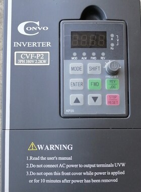 原装拆机康沃变频器mCVF-P2-4T0022C 成色漂亮 有质保
