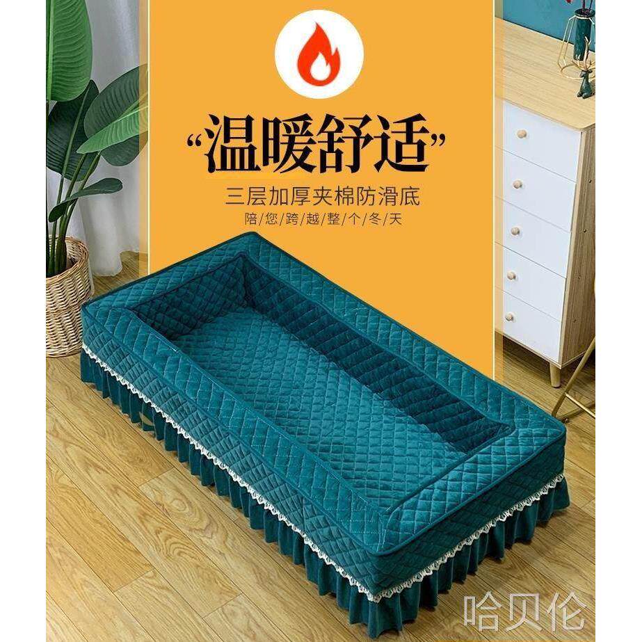 加绒火桶套防滑防尘罩加厚冬季套子烤火炉火箱套罩电防滑桶防尘套