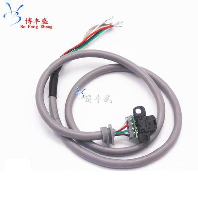 编码器读头 HEDS-9700#E50 200线 200CPR 脉冲 AB通道 带5V屏蔽线