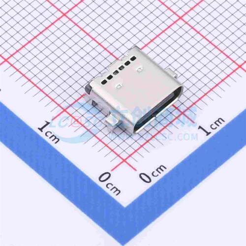 USB3.1连接器 Type-C 24P 母 TYC-325-CB08 SMD沉板0.8 XUNPU讯普
