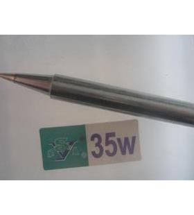 正品实益 35W内热式电烙铁头 尖头（烙铁头子）