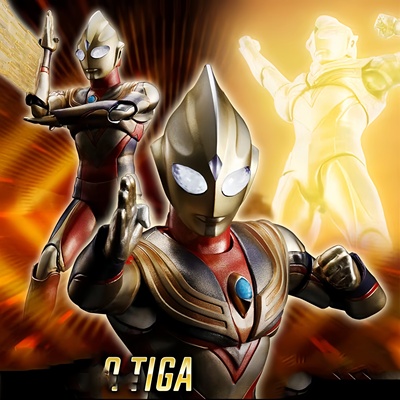 万代奥特曼玩具真骨雕迪迦手办SH