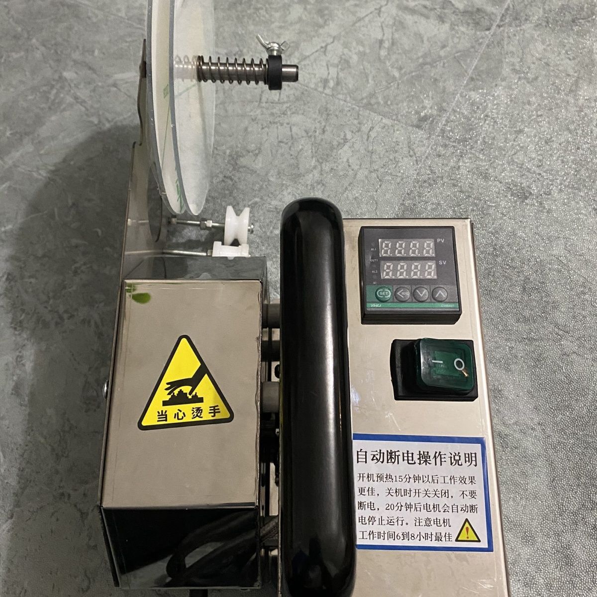 新款木工手提转印机烫印机木门封边补色热转印机转印轮