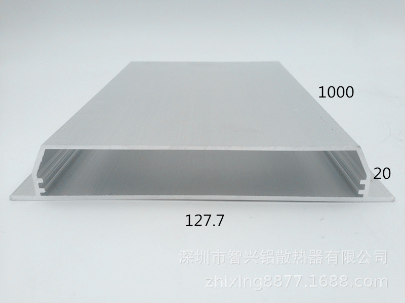 功放铝盒外壳HIFI耳放铝壳DIY胆机壳体 铝外壳铝盒127.7*20-1000
