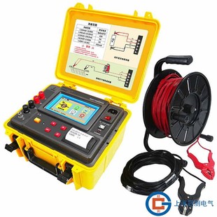 英文版 接地引下线导通测试仪导通电阻测试仪10A20A40A50A100A