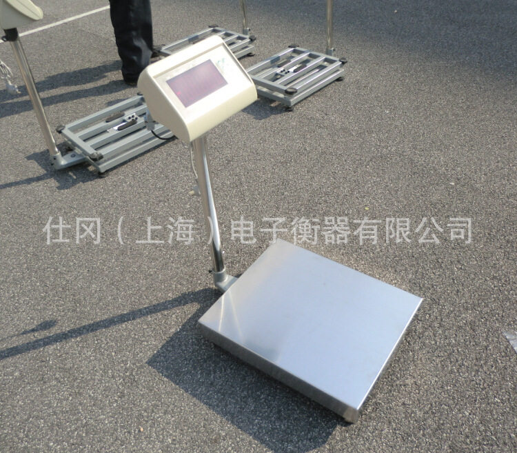 50/100kg电子秤累计去皮英文界面