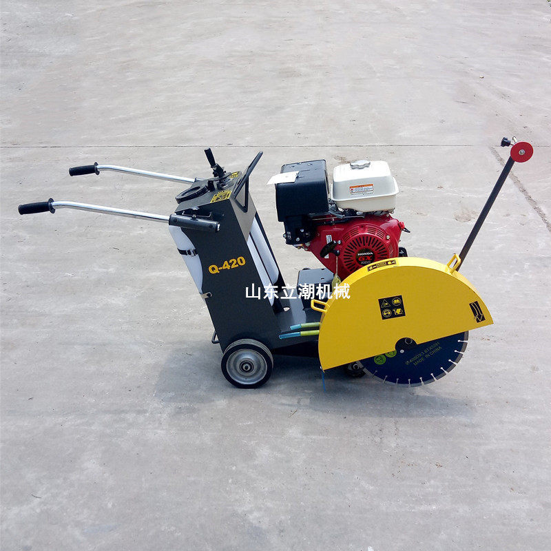 手扶汽油多功能马路切割机道路混凝土地面切割机水泥地面切线机