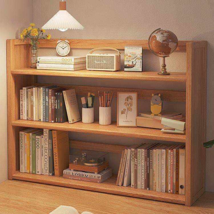 桌面置物架桌上书架办公室工位分多层收纳家用书桌小型实木板