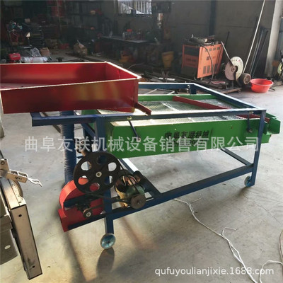 多功能大型水稻清选机 两相电去碎粒筛粮机 蔬菜籽清选机型号 69
