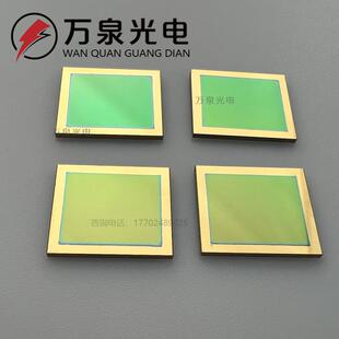 镀金镀增透膜硅窗口片边缘镀金可以提供先进的焊接工艺