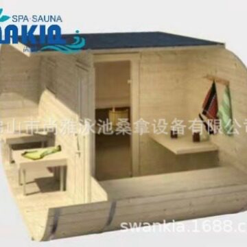 Swankia23年全新设计度假村民宿别墅家用桑拿屋网红U型桑拿室