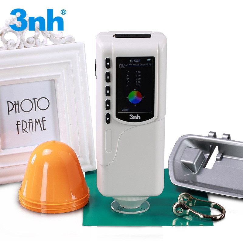 便携式光测色仪NR10QC三恩时色差仪颜色分析仪塑胶塑料分析色差计