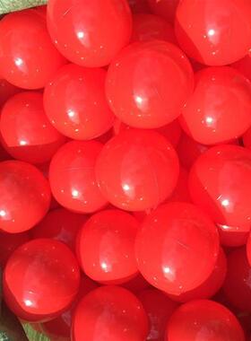 幼儿园游乐场儿童彩球海洋球波波球红色紫色黄色橙色白色