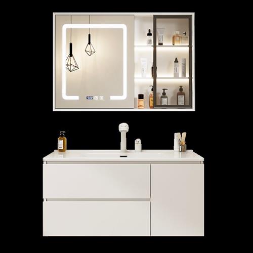 63cm洗漱台洗脸盆73厘米83/93/103公分113陶瓷一体组合卫浴浴室柜