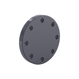 PVC法兰盲板堵头塑料胶化工配件管件水管垫片DN50 65 80 100 200m