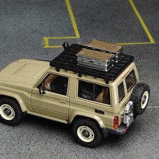 PuffStudio_1/64比例汽车配件_越野车行李箱 航空箱 树脂模型