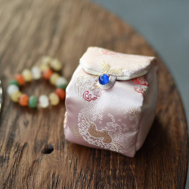 高档织锦缎夹棉加厚茶杯主人杯收纳布袋子文玩珠宝首饰饰品包装袋,包装,五金配件包装,淘宝优惠券,粉丝福利购,淘宝优惠卷