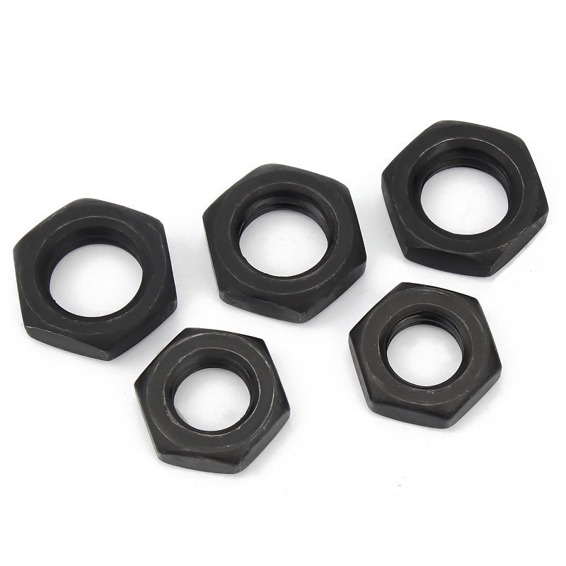 8.8级细牙六角薄螺母扁螺帽M8M10M12M14M16M18M20M22M24MX30M36M6