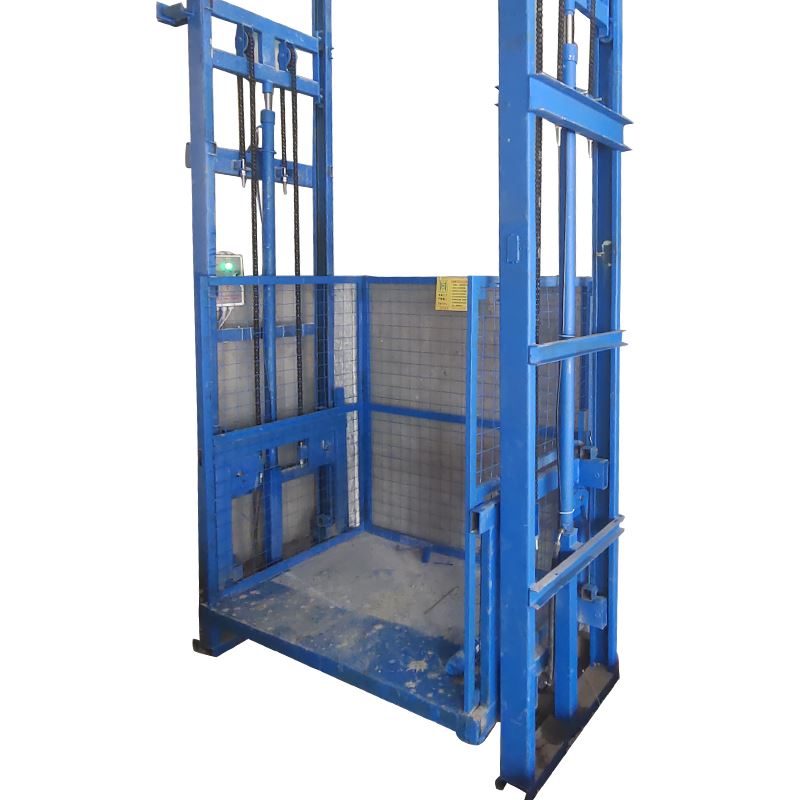 升降机液压平台导轨式厂房仓库单双E轨提升机电动简易平台家用电