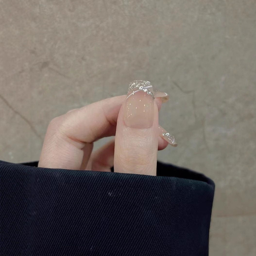 新款超仙纯欲贴钻美甲纯手工穿戴甲温柔爆闪假指甲贴片成品,彩妆/香水/美妆工具,穿戴甲/甲片,淘宝优惠券,粉丝福利购,淘宝优惠卷