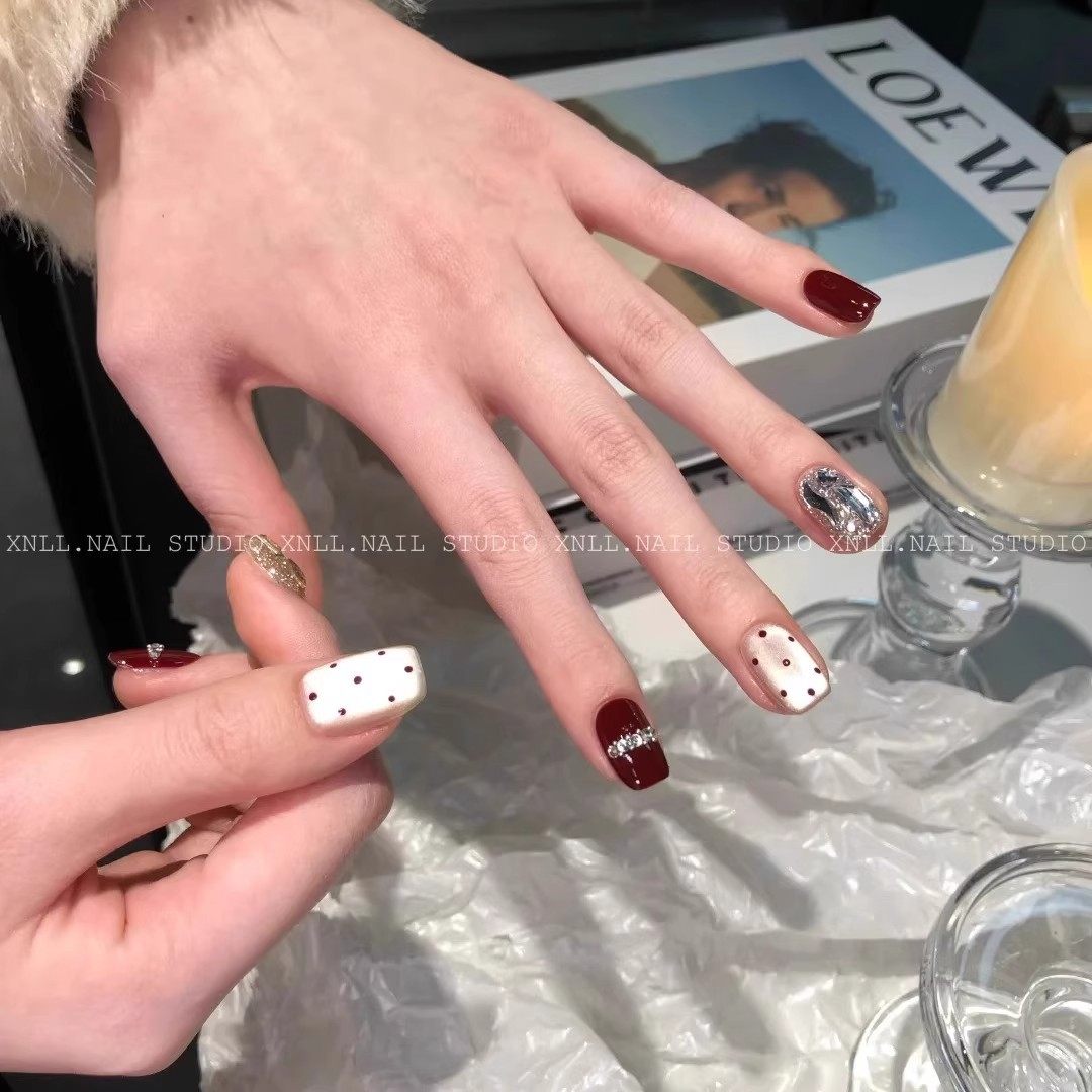 『蔷薇公主』2025秋季新款气质猫眼轻奢高级感显白纯手工穿戴美甲,彩妆/香水/美妆工具,穿戴甲/甲片,淘宝优惠券,粉丝福利购,淘宝优惠卷