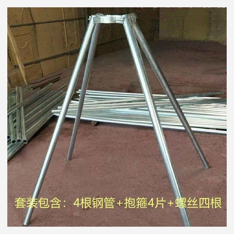 支架金属铁苗木钢管园林防风树木支撑架抱箍大树固定器绿化镀
