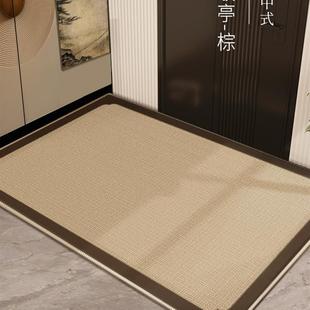 入户门地垫门口进门脚垫门垫地毯家用垫子玄关进户门可裁剪 新中式