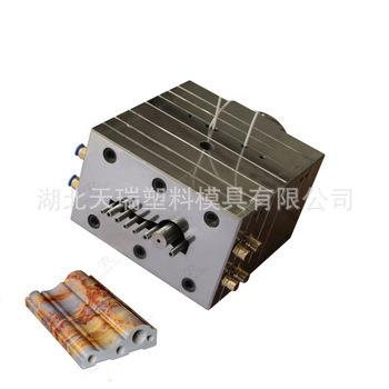 天瑞模具制造商PVC仿大理石塑料挤出模具，定制石塑模具