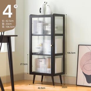简易书架置物架落地家用收纳储物架子靠墙展示柜客厅多层小型书柜