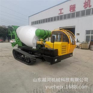 LVH 橡胶履带罐车机械YH 3型号搅拌器混泥土履带搅拌车