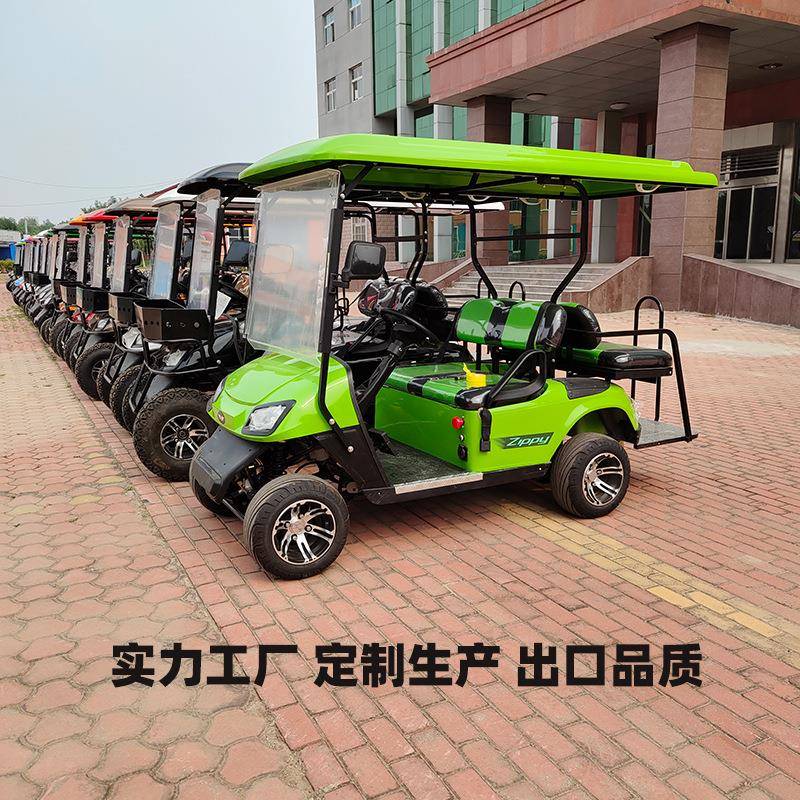 源头厂家酒店售楼部楼盘校园旅游观光看房车四轮电动高尔夫球车