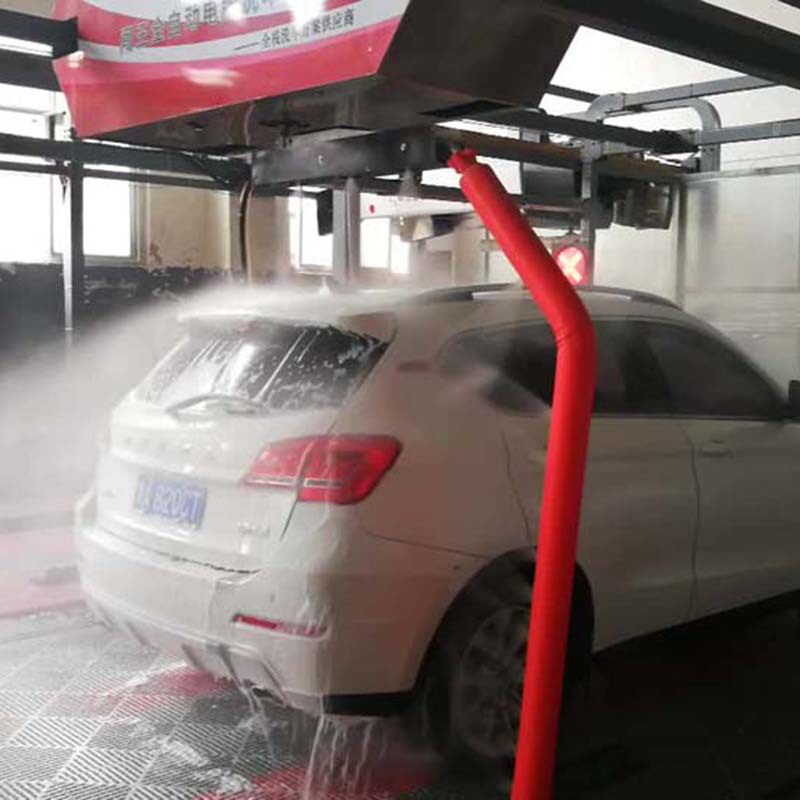 闯王无接触智能24 小时无人洗车机 电脑全自动洗车新体验