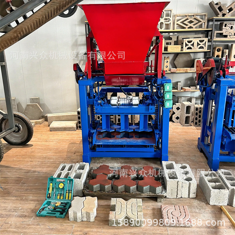 水泥混凝土制砖机水泥砌块成型机自动制砖机配套设备