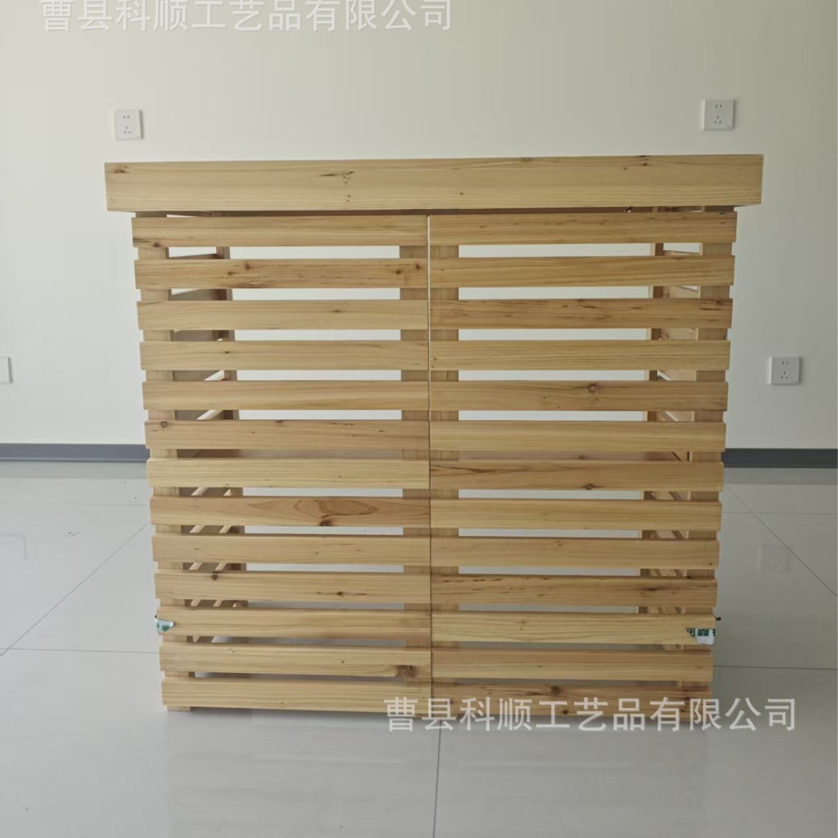 跨境爆款定制海外贸木制品定制户外实木折叠桌杉木置物架