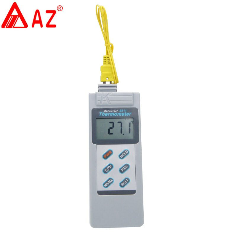 AZ8811型手持式温度表台湾衡欣牌8811防水温度计