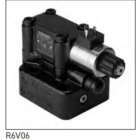 PARKER先导式电液比例溢流阀R4V/R6V系列(比例控制)NG10/25/32