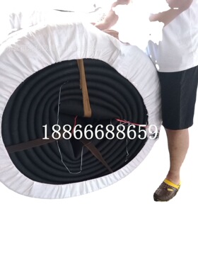 泥浆管 DN64-250mm黑色橡胶管高压耐磨打桩机排水管 排泥浆管