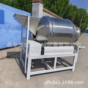 200公斤单次搅拌不锈钢滚筒搅拌机 大米裹粉混合搅拌机