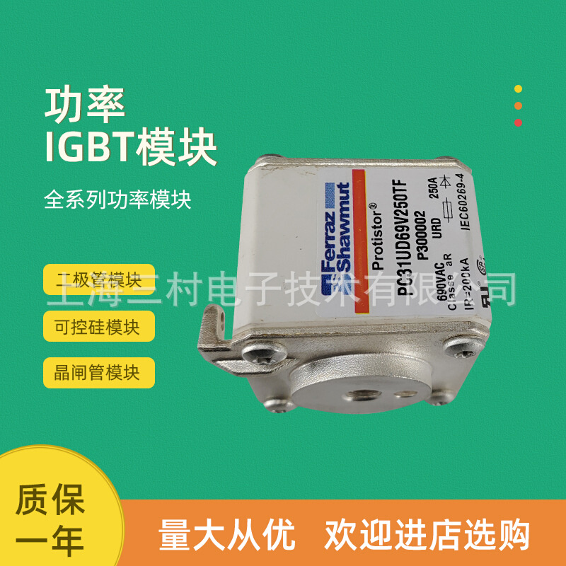 全新熔断器保险丝PC31UD69V500A D300015 PC31UD69V550A E300016