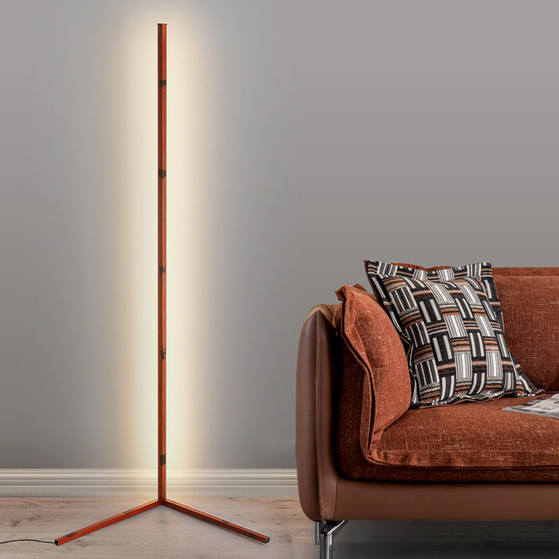 极简创意led落地灯北欧现代简约沙发墙角卧室床头家用客厅氛围灯
