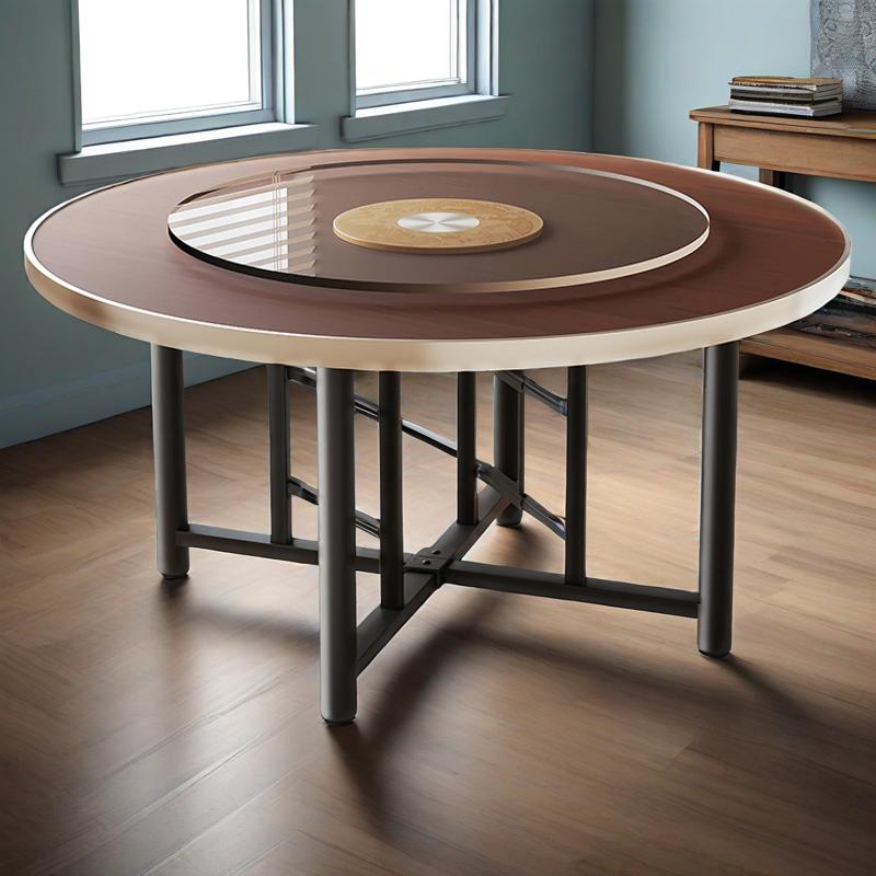 【加厚实木】圆形大圆桌