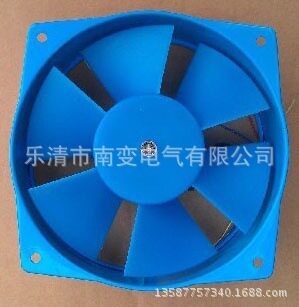 200FZY2-D220V工频轴流风机蓝色外壳交流排风机配电容排风扇