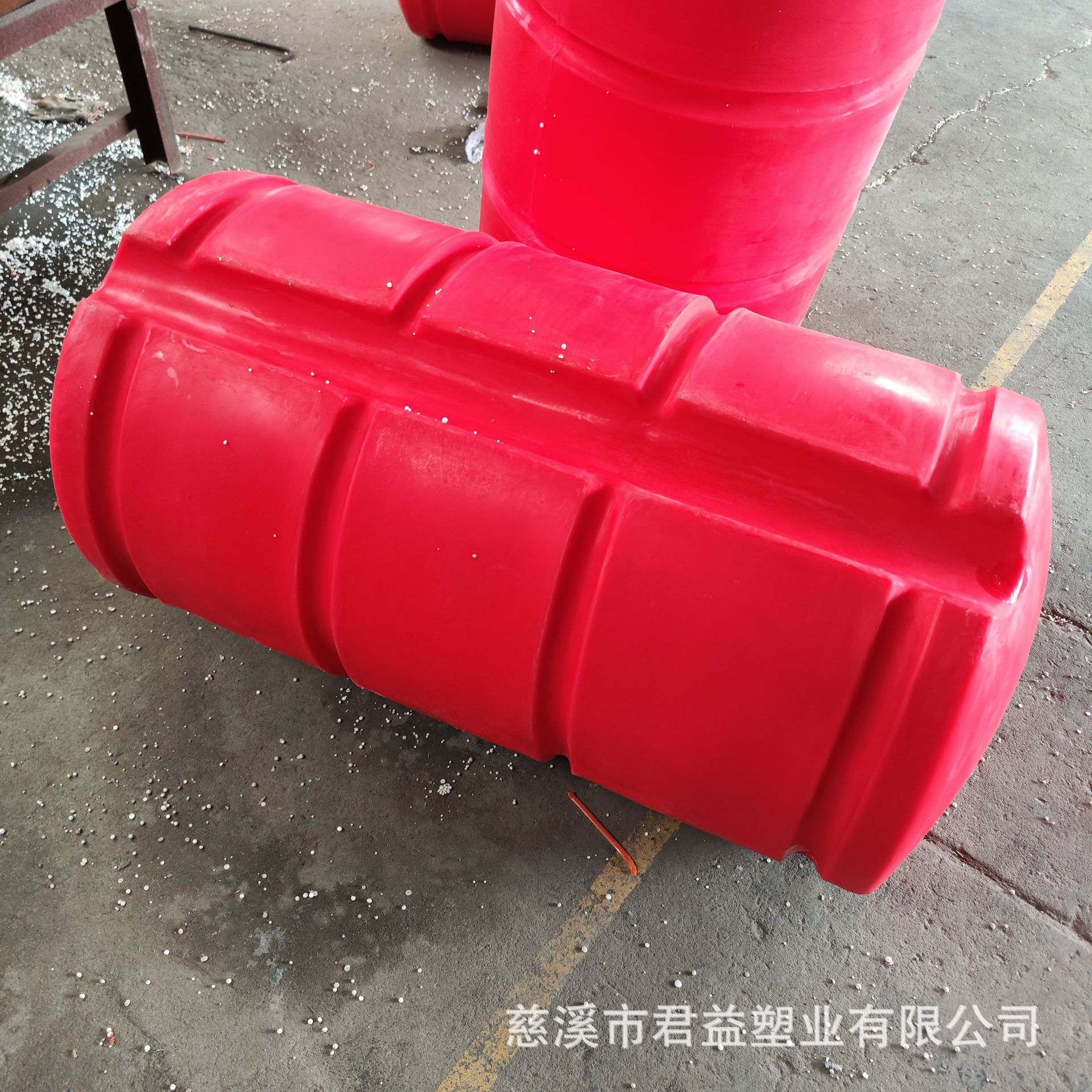 拦污浮筒桃汛水库泵站一体式养殖浮筒直径60公分浮体长度1.2米