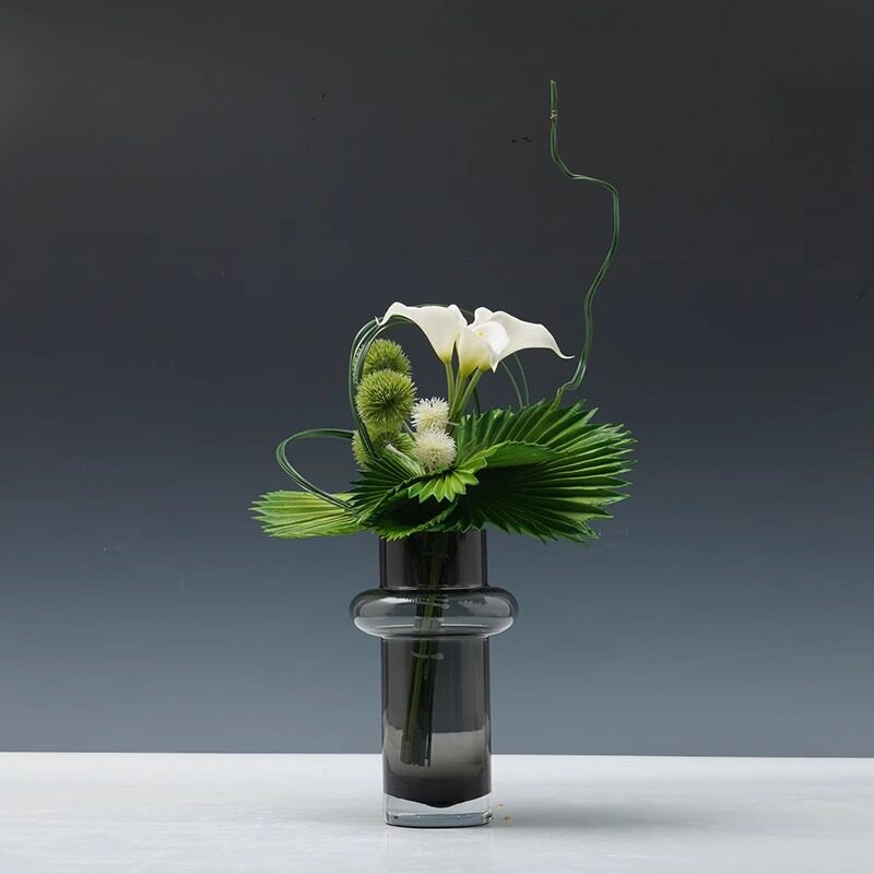 现代仿真花花艺摆件客厅茶几餐桌假花装饰摆设样板间酒店绢花花卉