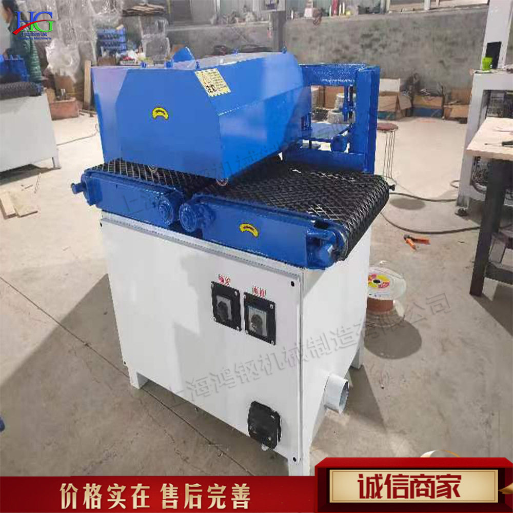 小型细木工木条裁板锯 全自动木板多片锯 台式方木硬杂木切片机