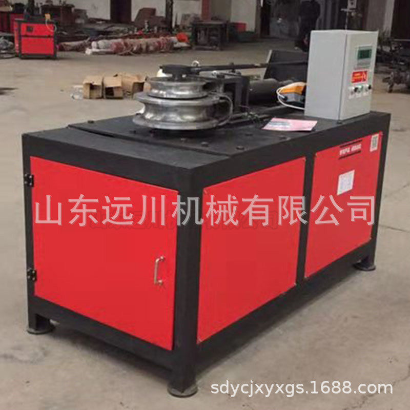 全自动数控平台钢管弯管机角度折弯机小型电动方管圆管握弯机