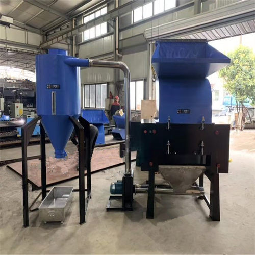 嵩赢销售打包带破碎机 实轴镀膜粉碎机塑料地膜打碎机