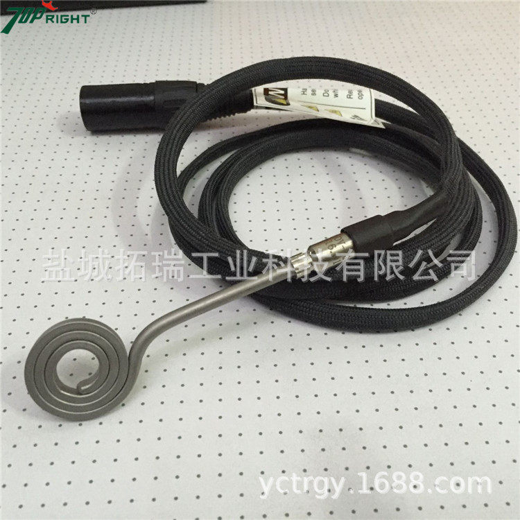 黑色卡夫拉护套蚊香款石英烟钉加热圈钛钉加热圈烟钉加热器