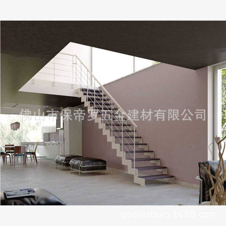新中式不锈钢扶手立柱配件