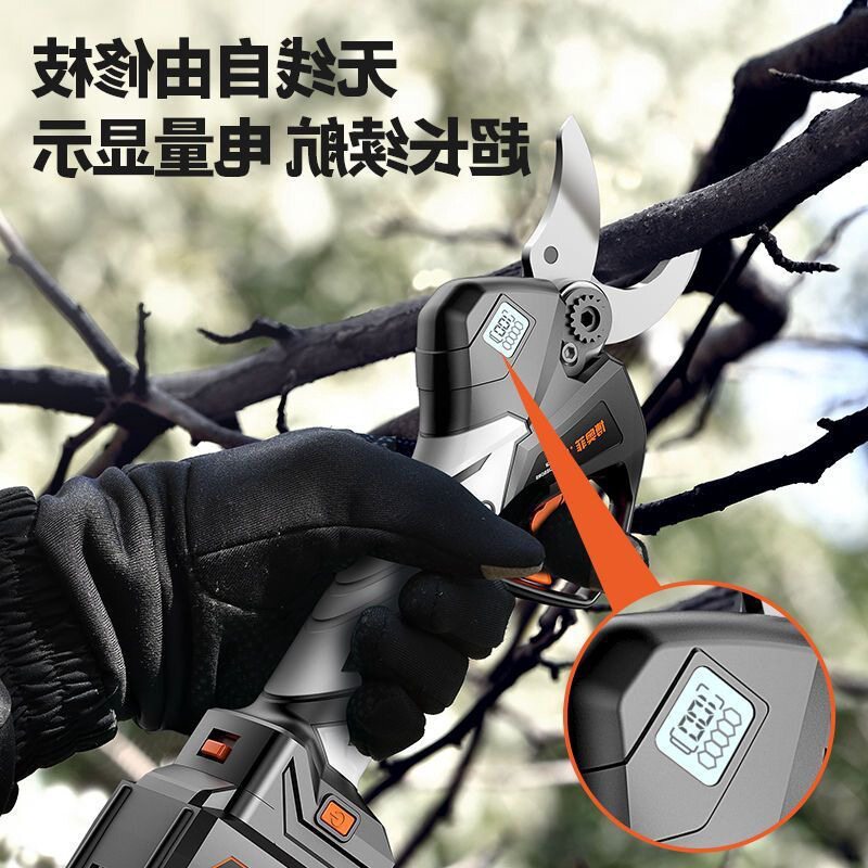 锂电修枝剪园林绿篱大修剪